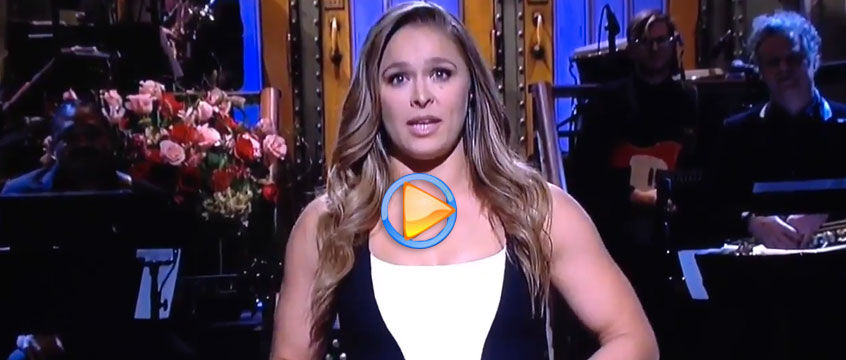 Ronda Rousey's Funniest Skits Monologue