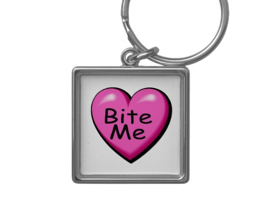 anti valentine's day gift keychain
