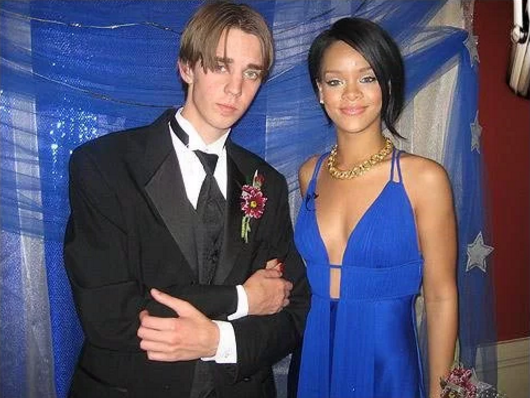 Celebrity Prom Photos Rihanna