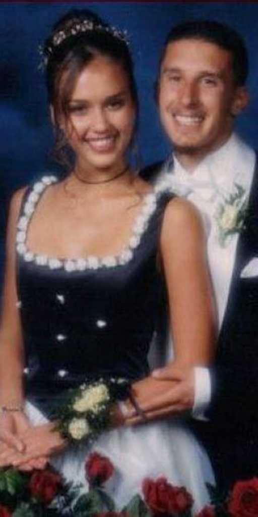 Awkward Celebrity Prom Photos Jessica Alba