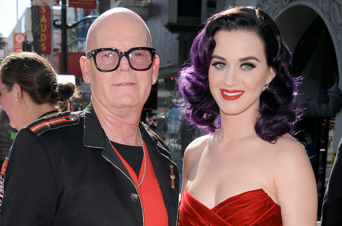 Celebrities with Their Dads Katy Perry
