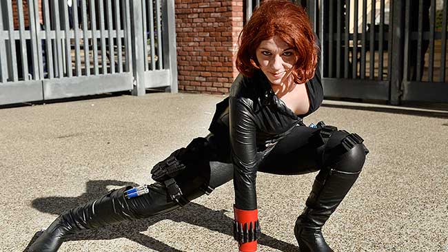 Comic Con 2016 Costumes Black Widow
