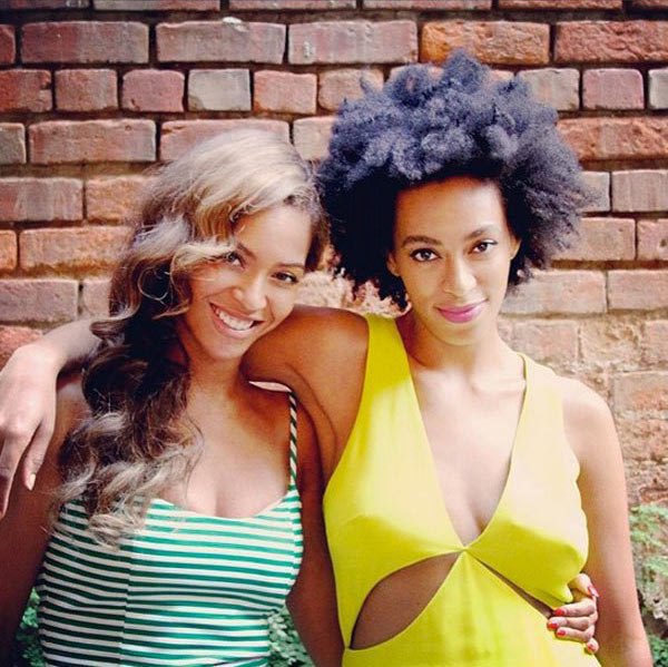 Beyonce and Solange Knowles Sister's Day