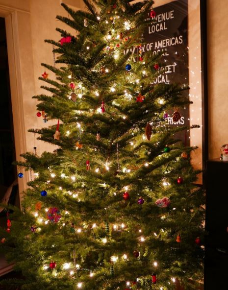 Celebrity Christmas Trees Amanda Seyfried