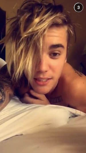 Celebrity Snapchat Accounts Justin Bieber